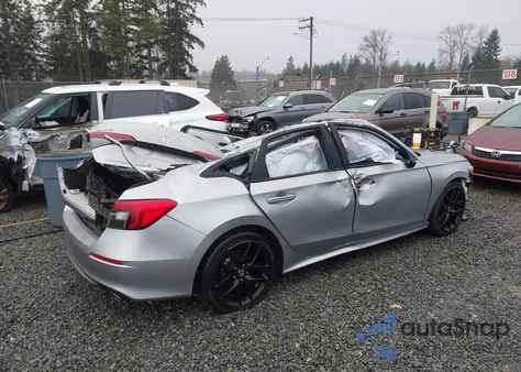 2024 Honda Civic Sport из США, поврежденный, VIN 2HGFE2F51RH549680